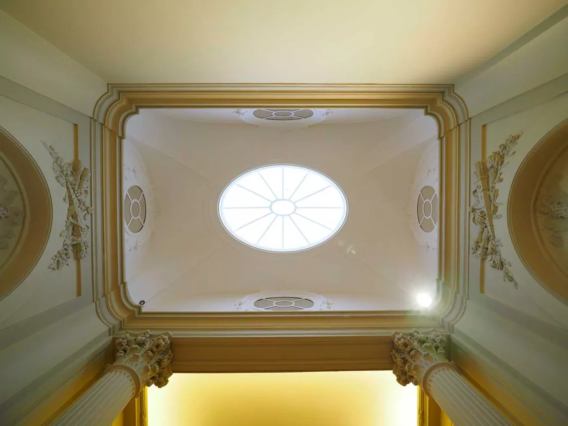 restauration des décors intérieurs de l'Hôtel Bourlon de Rouvre