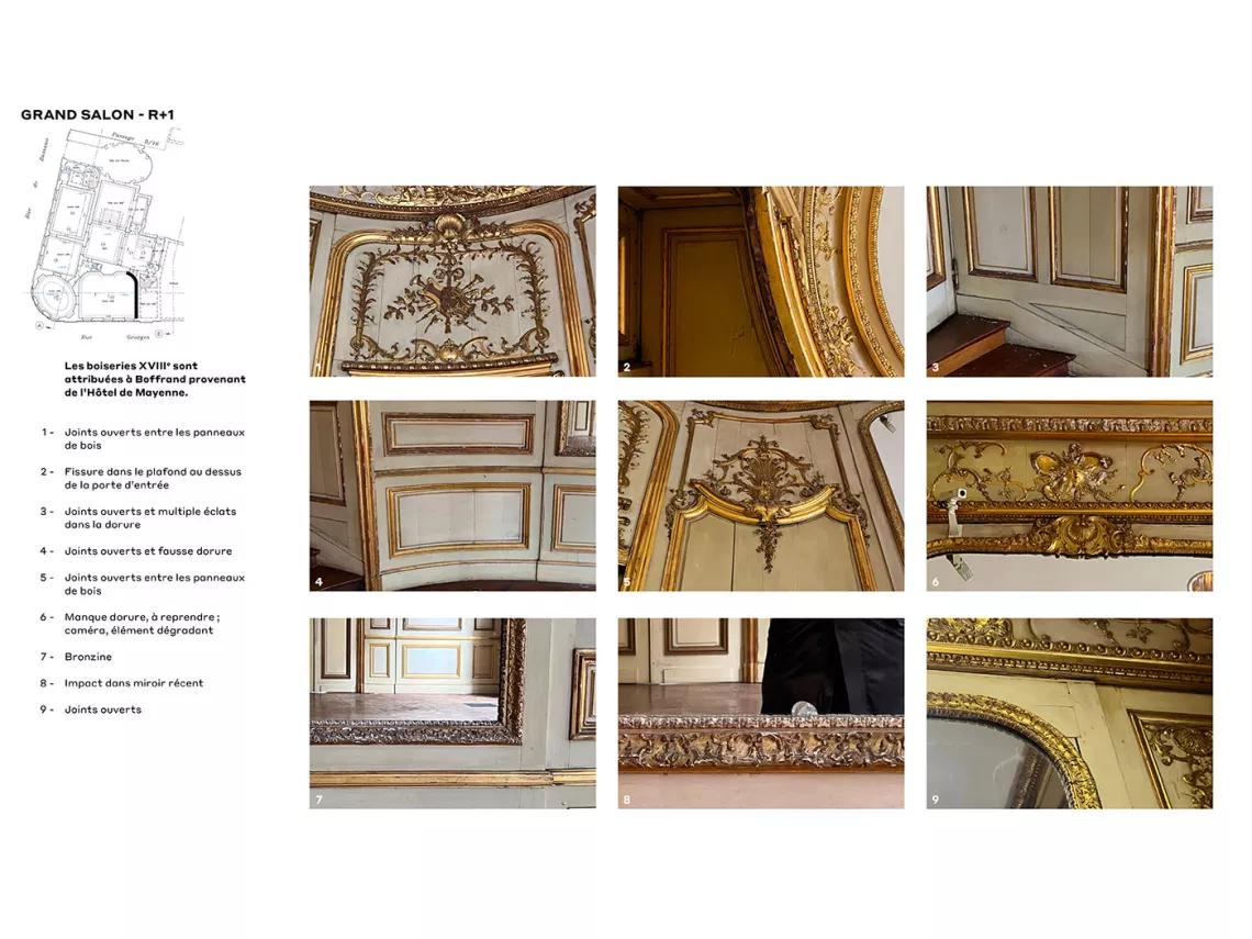 Décor intérieur état sanitaire